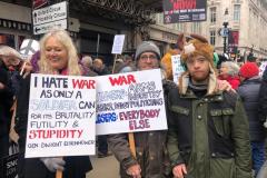 Anti-war-placards