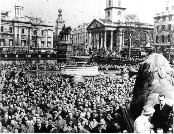 People S History Of Cnd Thousands In Trafalgar Square