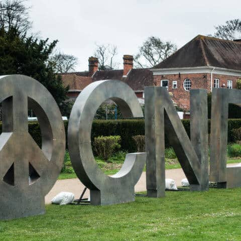 CND letters in Reigate