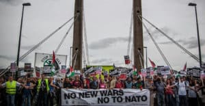 No to NATO protest