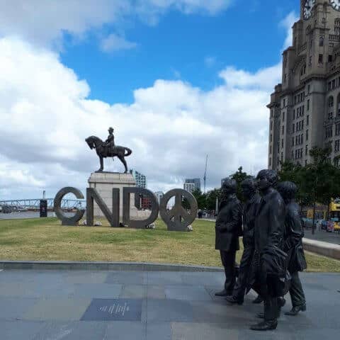 CND letters in Liverpool