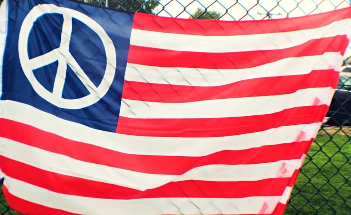 American Peace Flag Edited