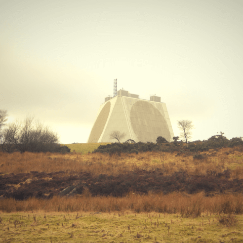 Radar array at RAF Fylingdales