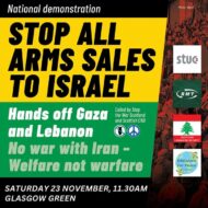 National demo for Palestine - Glasgow