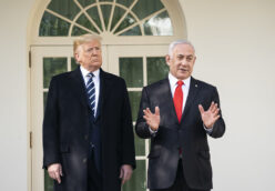Donald Trump and Benjamin Netanyahu