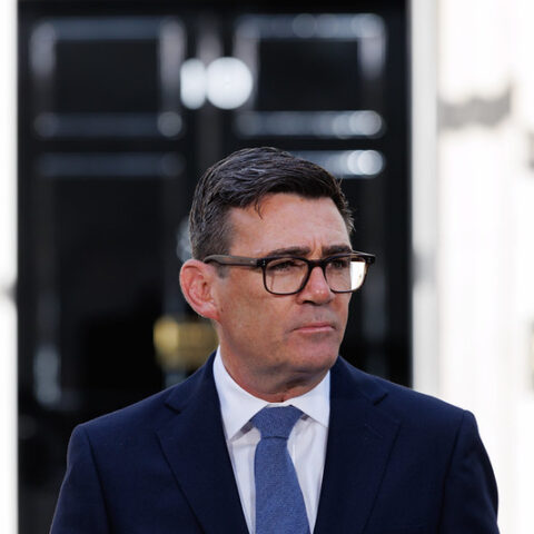 Andy Burnham outside No. 10 Downing Street